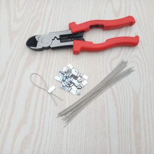 100X GENUINE UK UTILITY FLAG ELECTRIC METER SEALS TAMPER EVIDENT SEAL PLIERS UK